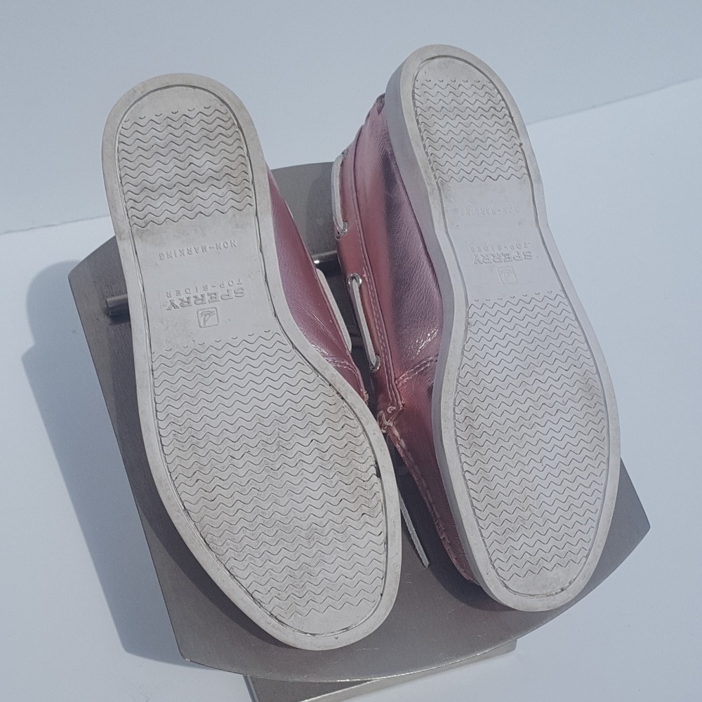Girls Sperry Top-Sider (2.5 m) Rose Gold - Picture 4 of 7